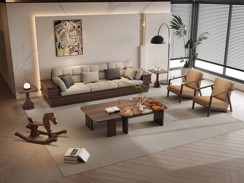 W9906#直排高箱沙发