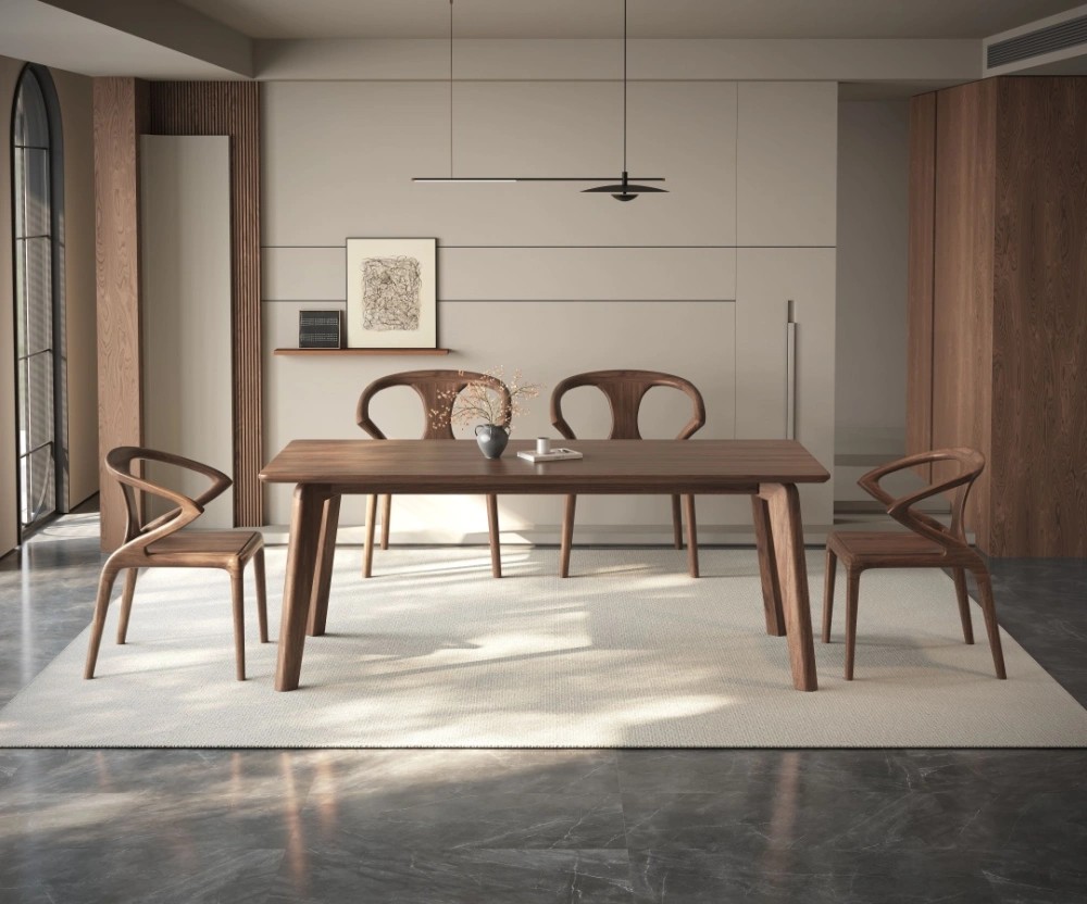 W907#方桌+蝴蝶椅