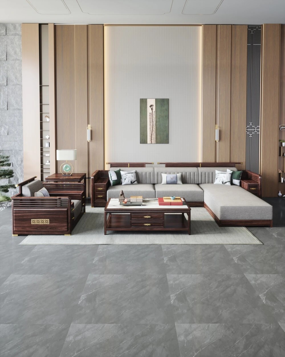 H8803#三人位带妃位