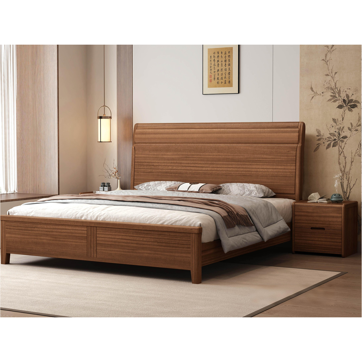 662#床；62#床头柜