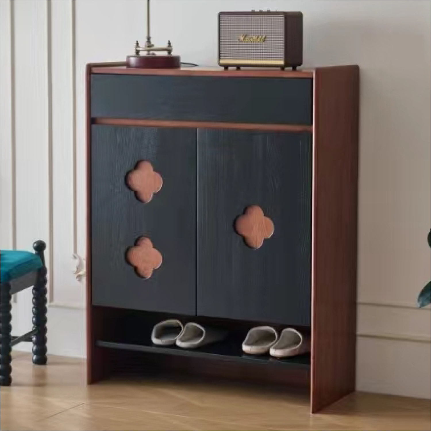 105-A18 双门鞋柜#