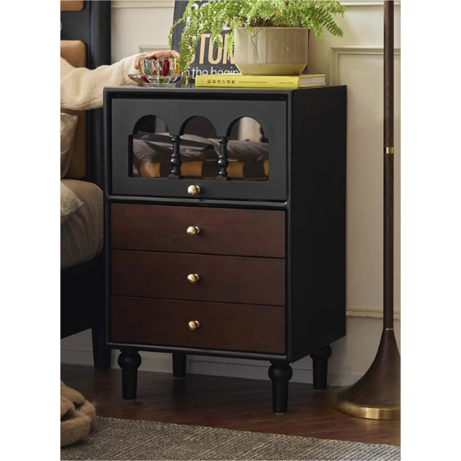 霍格沃茨 床头柜#