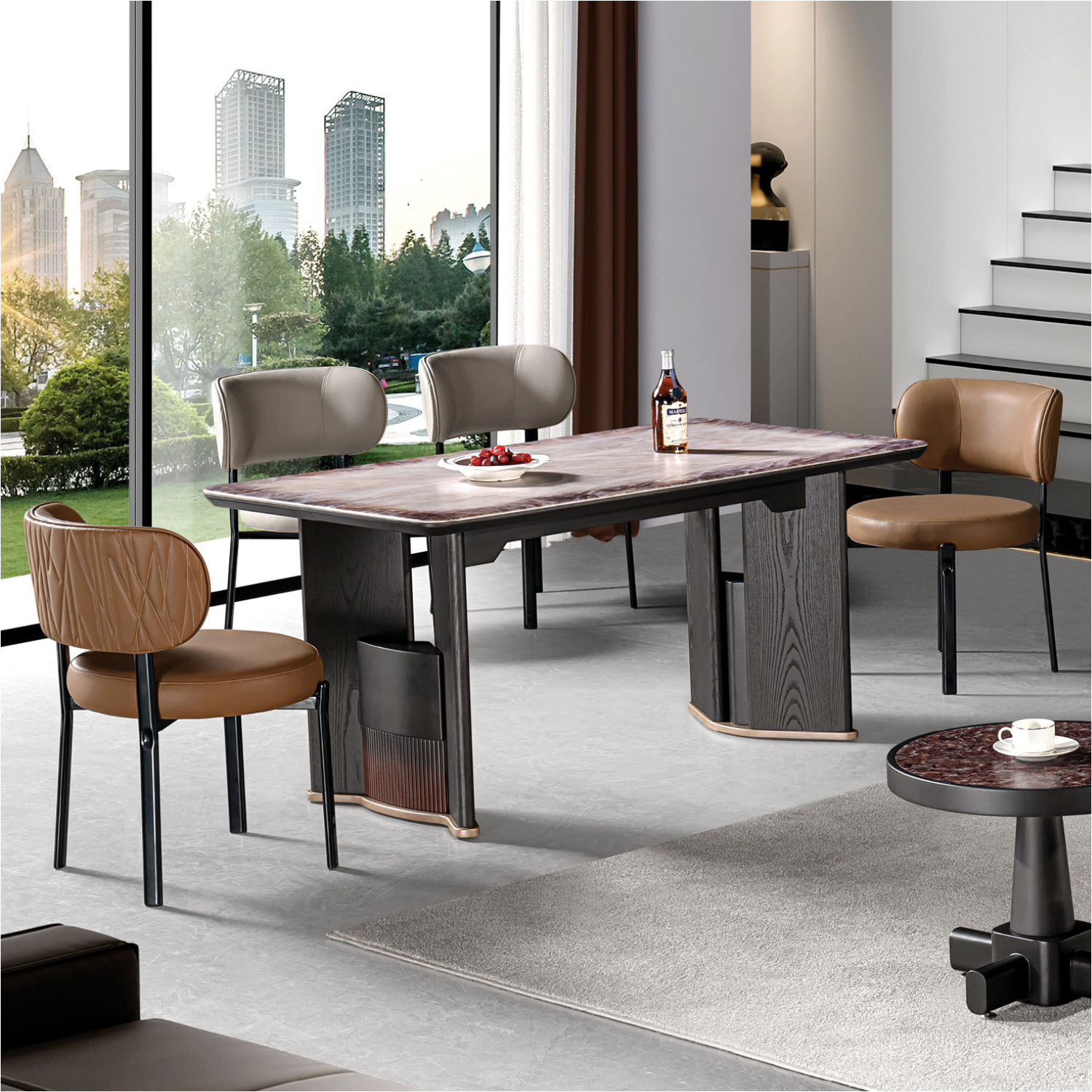 餐桌：720#；餐椅：378#