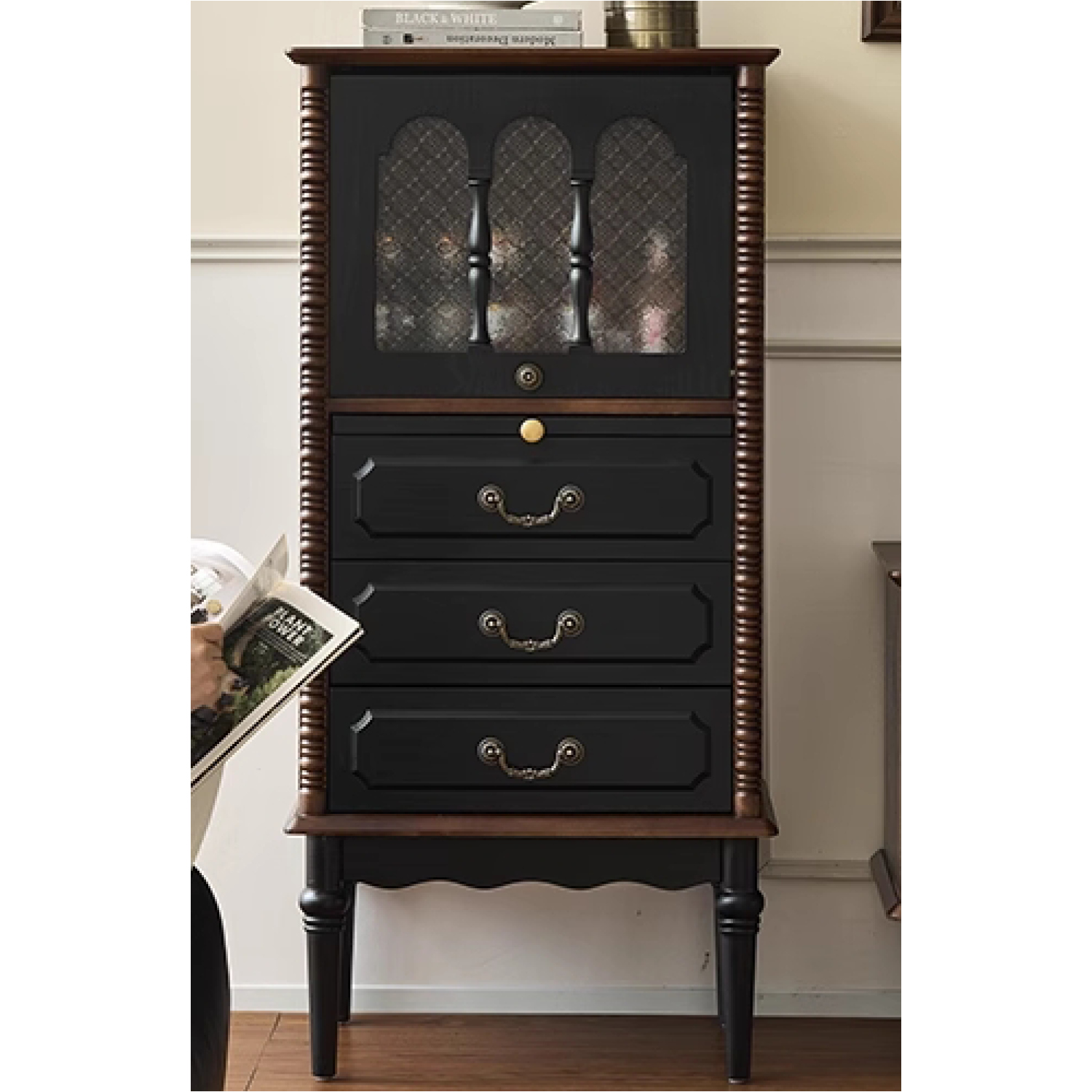 YS-807 爱丽丝边柜#